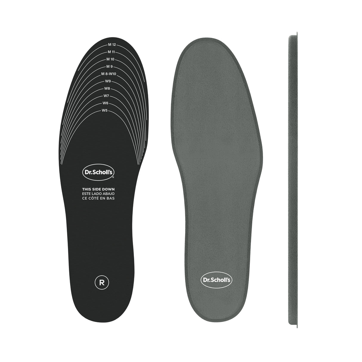 Cushy Comfort with Memory Foam Insoles