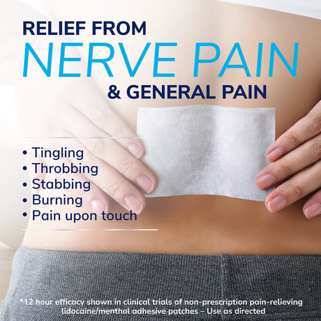 Clinical Strength 12-Hour Pain Relief Hydrogel Patches