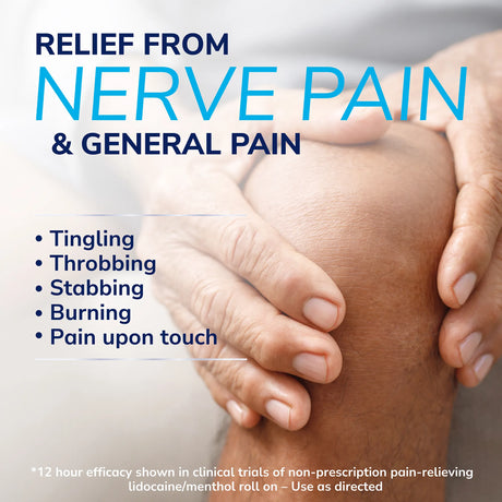 Clinical Strength 12-Hour Pain Relief Liquid Roll-On
