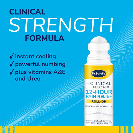 Clinical Strength 12-Hour Pain Relief Liquid Roll-On