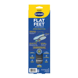 Dr. Scholl’s Flat Feet support insoles retail box