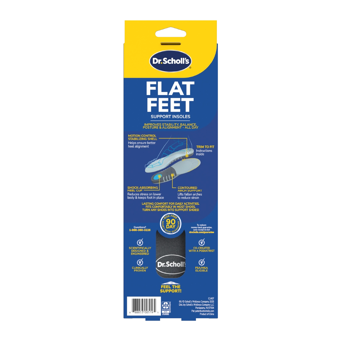 Flat Feet Support Insoles for Women
