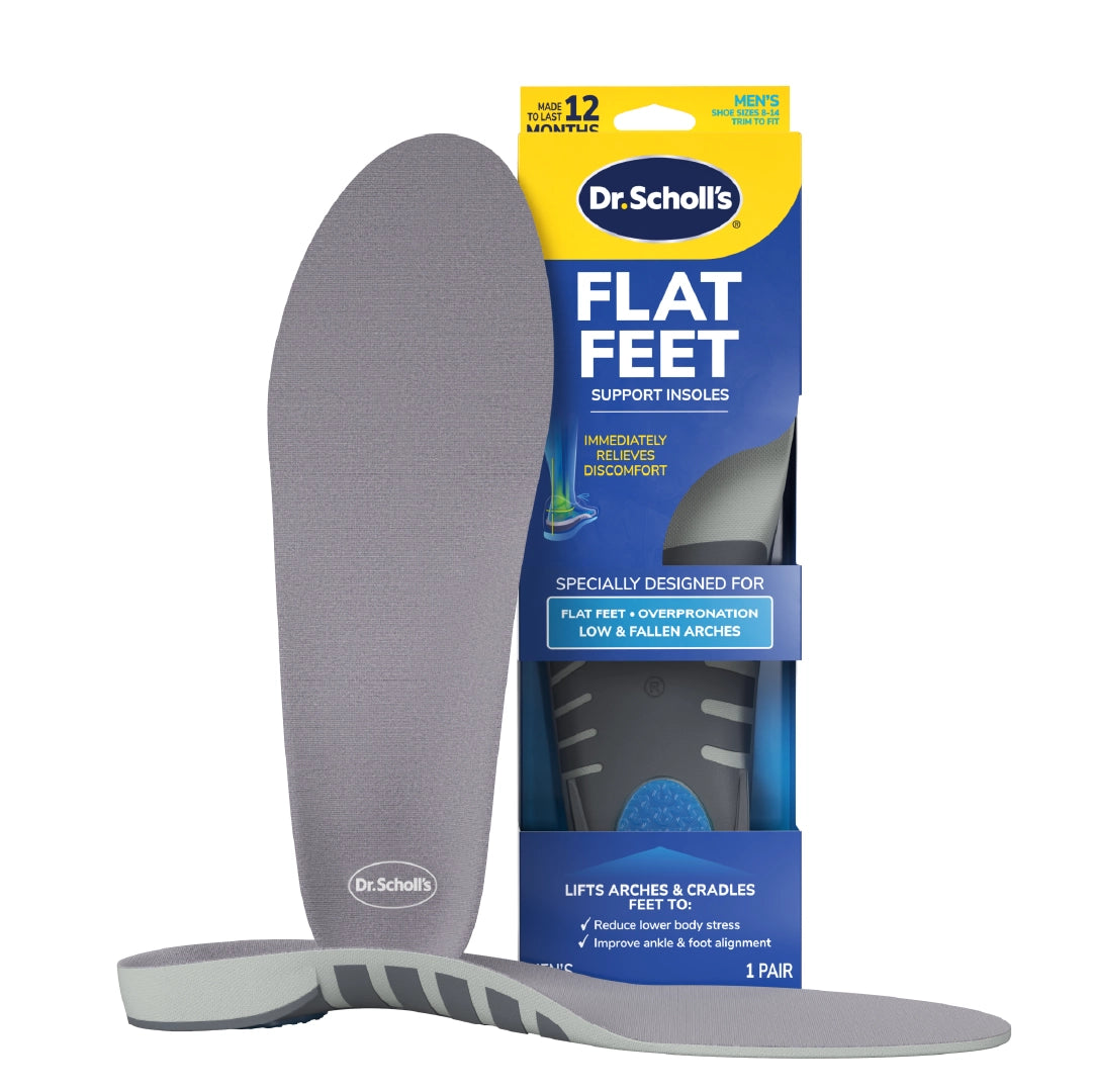 Flat Feet Support Insoles for Men