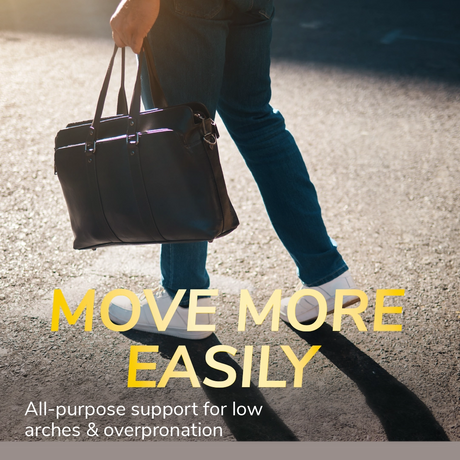 Flat Feet Support Insoles for Men