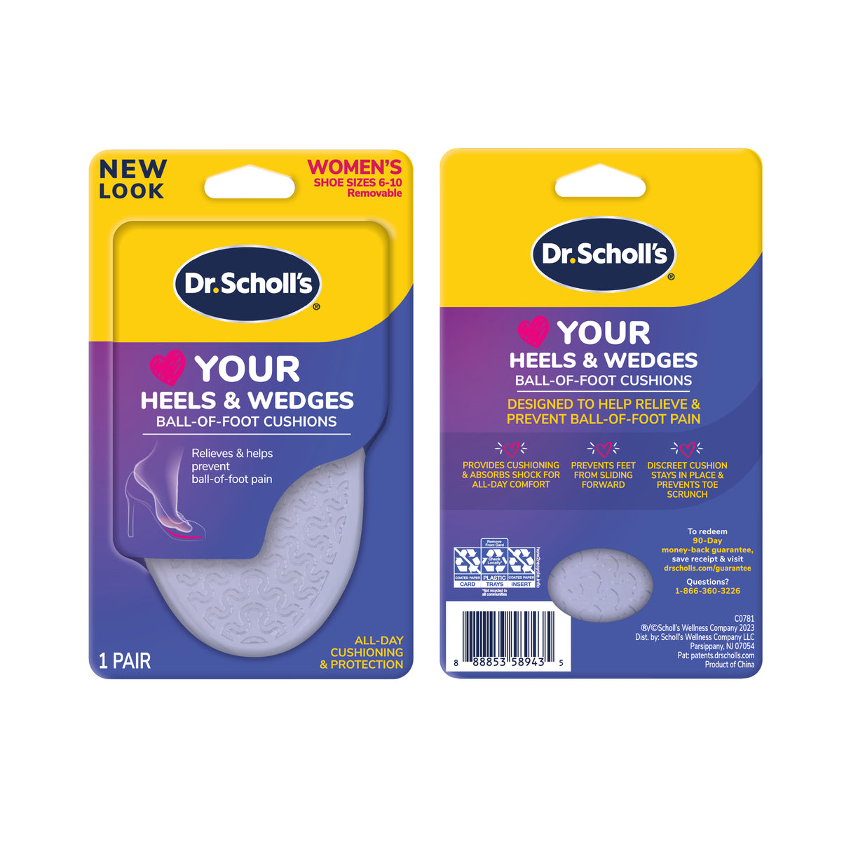 Dr Scholls Women Shoes Scholl's Love Your Heels Wedges 3/4