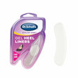 image of gel heel liners one pair front of packaging