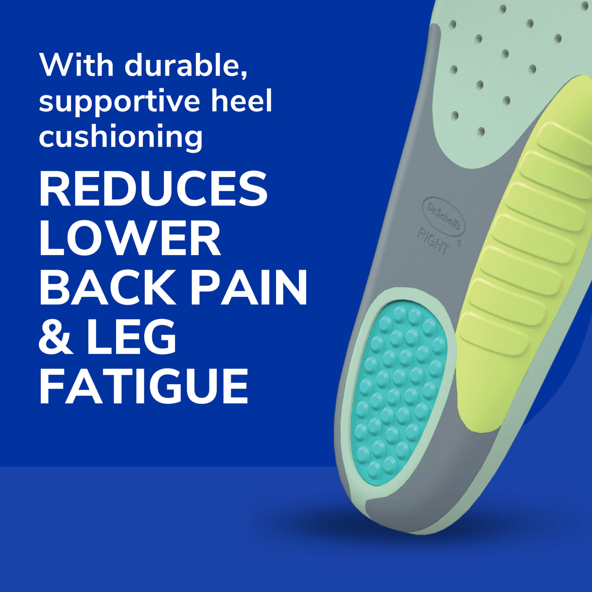 image of with durable supportive heel cushioning reduces lower back pain and leg fatigue
