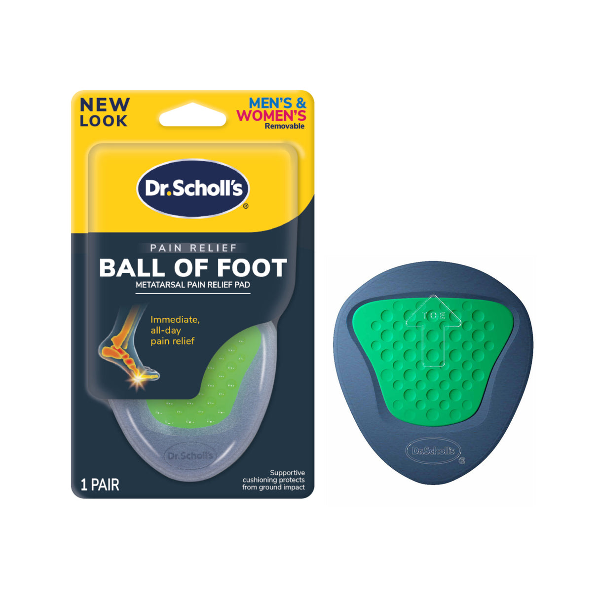 Ball of Foot Metatarsal Pain Relief Pad – DrScholls