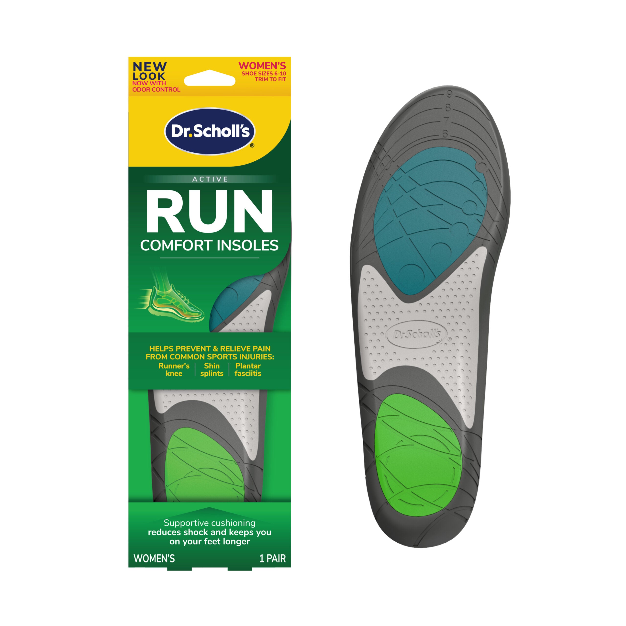 Run Active Comfort Insoles - Main Image