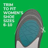 image of trim to fit women's shoe sizes 6-10