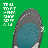 image of trim to fit men's shoe sizes 8-14