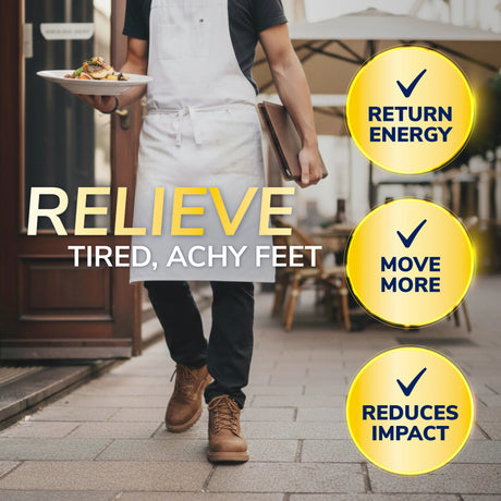 Work Insoles with Massaging Gel®