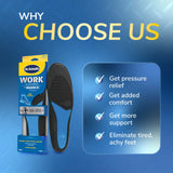 Work Insoles with Massaging Gel®