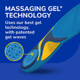 Energizing Comfort with Massaging Gel® Insoles