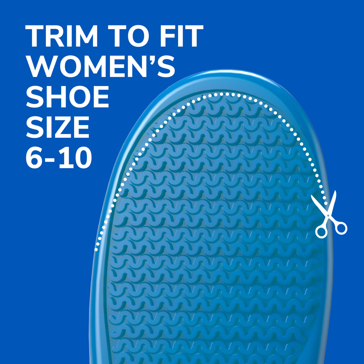 image of trim to fit women's shoe sizes 6-10