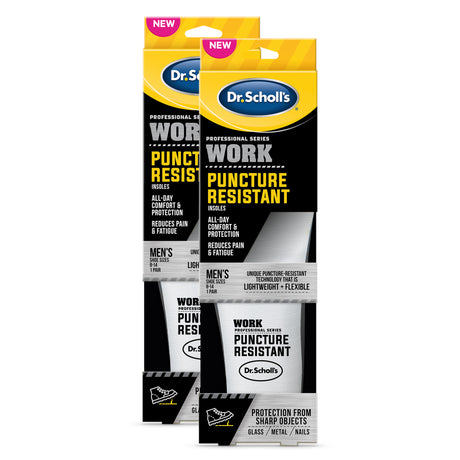 image of work puncture insole 2 pack