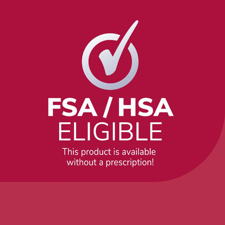 FSAs/HSA eligible blister pain relief kit badge