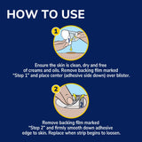 Blister Cushions Seal & Heal Bandage with Hydrogel Technology