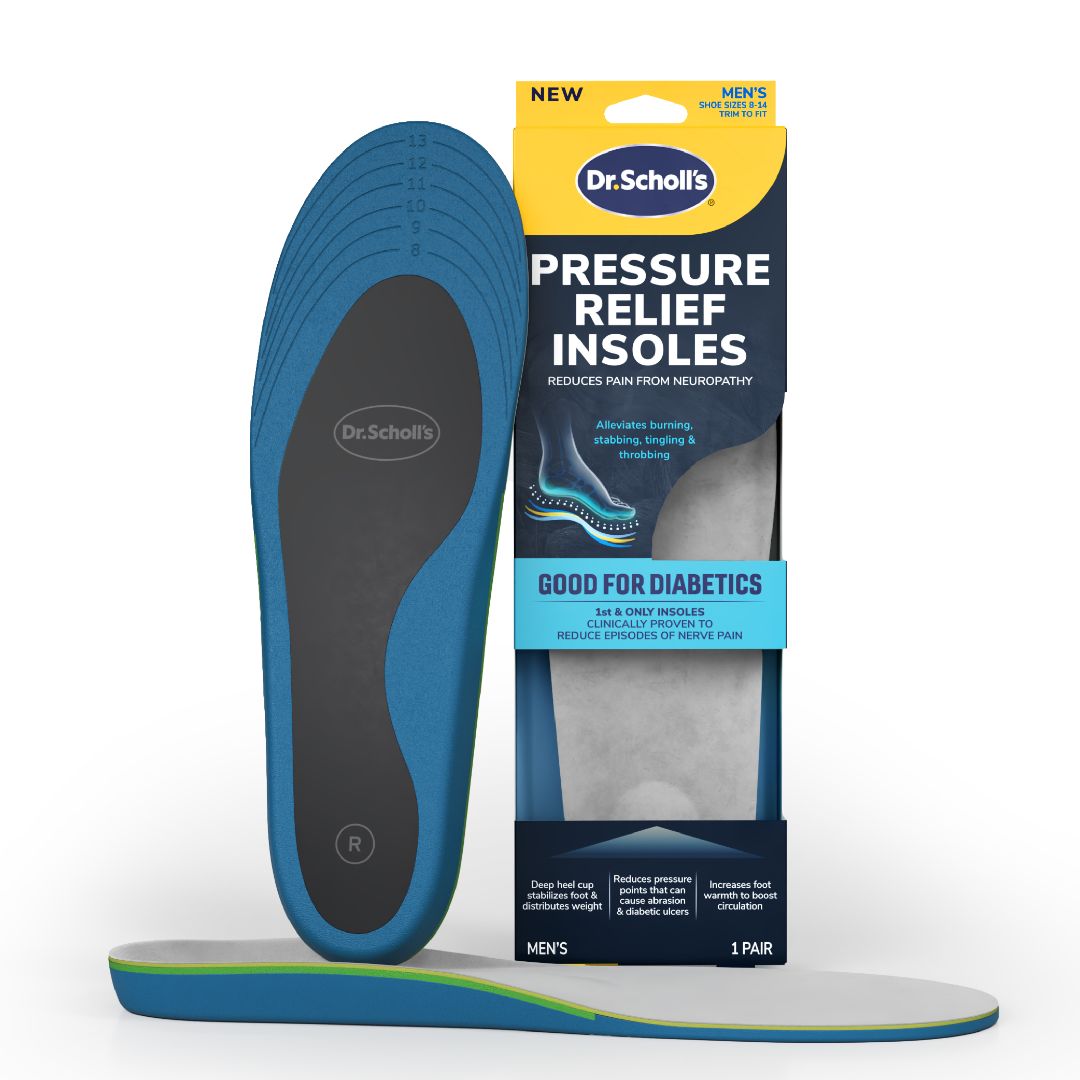 Pressure Relief Diabetic Neuropathy Insoles