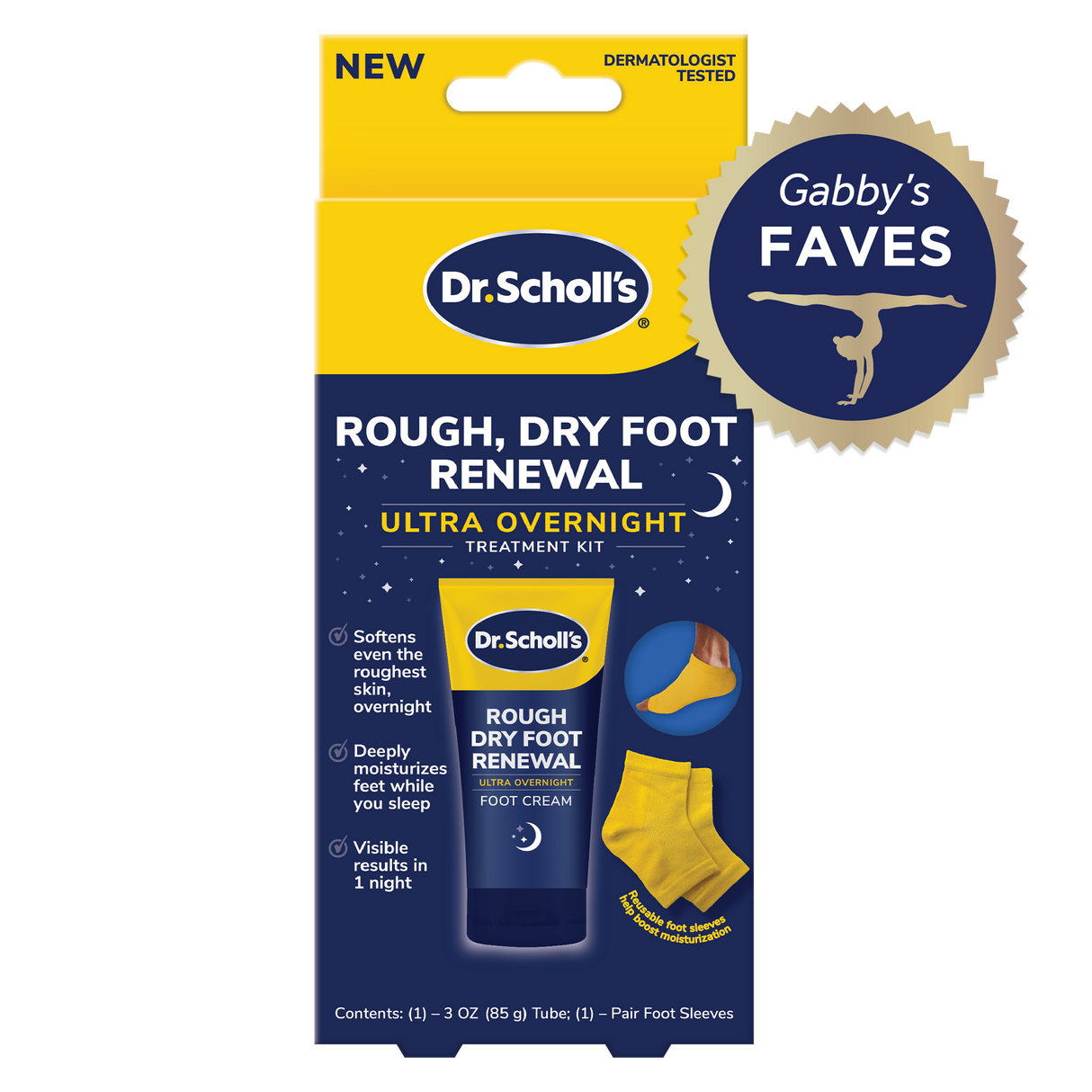 Rough, Dry Foot Renewal Ultra Overnight Treatment Kit