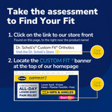 Custom FiT® Pain Relief Orthotic Inserts 3/4 Length