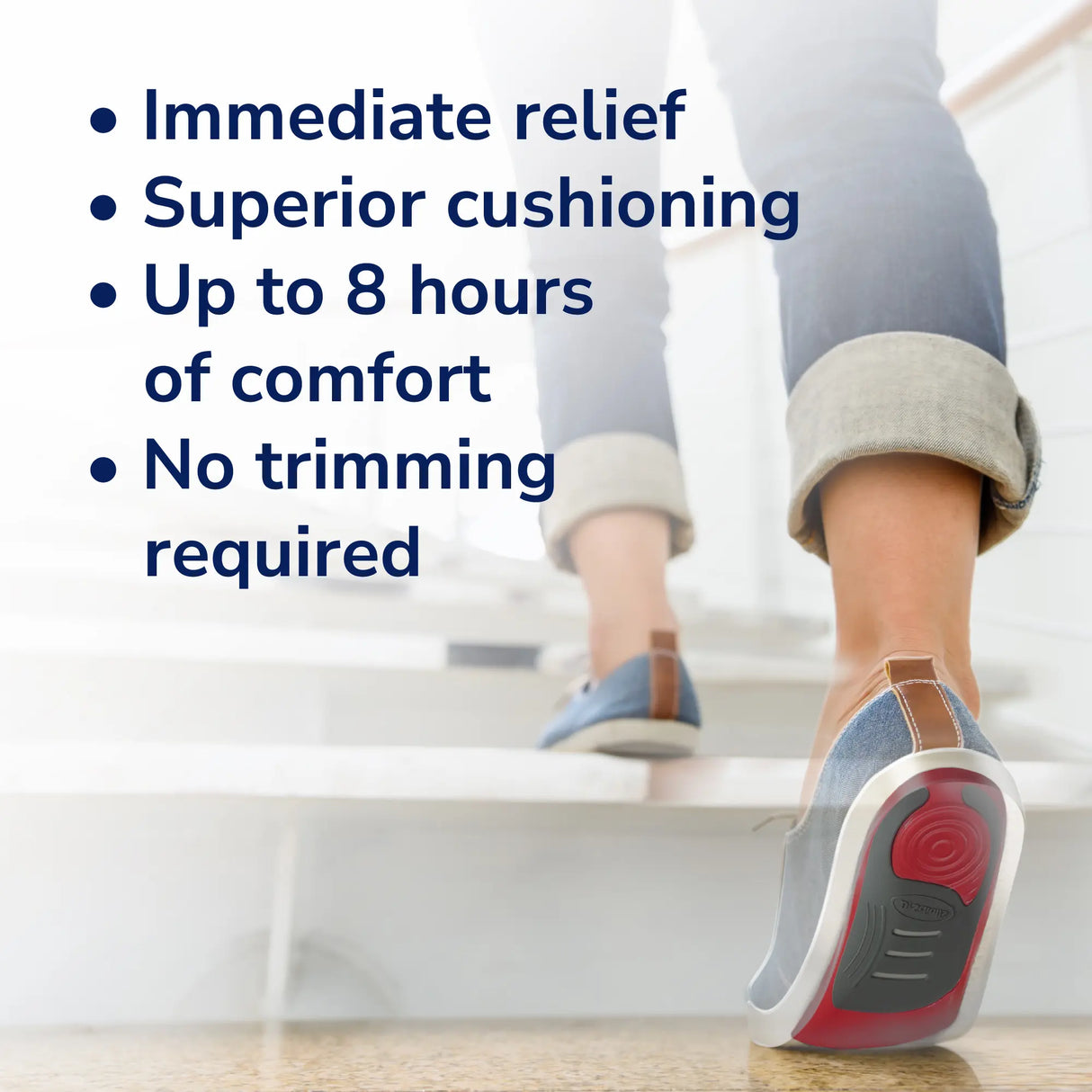 Custom FiT® Pain Relief Orthotic Inserts 3/4 Length