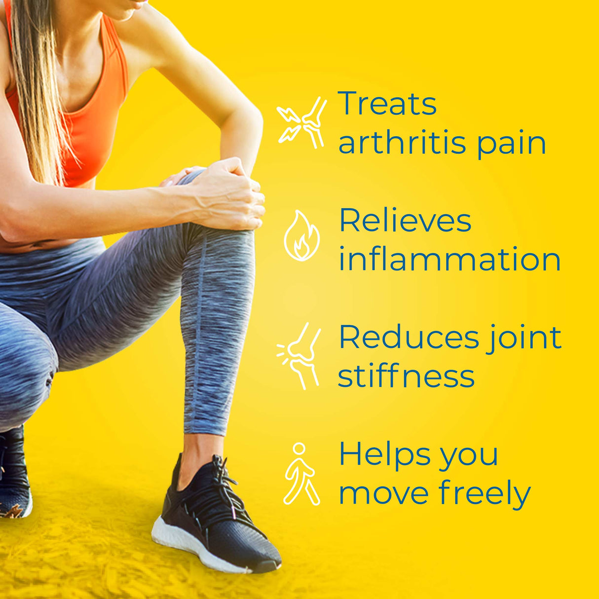 arthritis pain reliever treats arthritis pain relieves inflammation reduces joint stiffness and helps you move freely