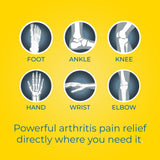 powerful arthritis pain relief directly where you need it