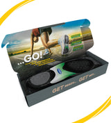 image of running insoles inside box