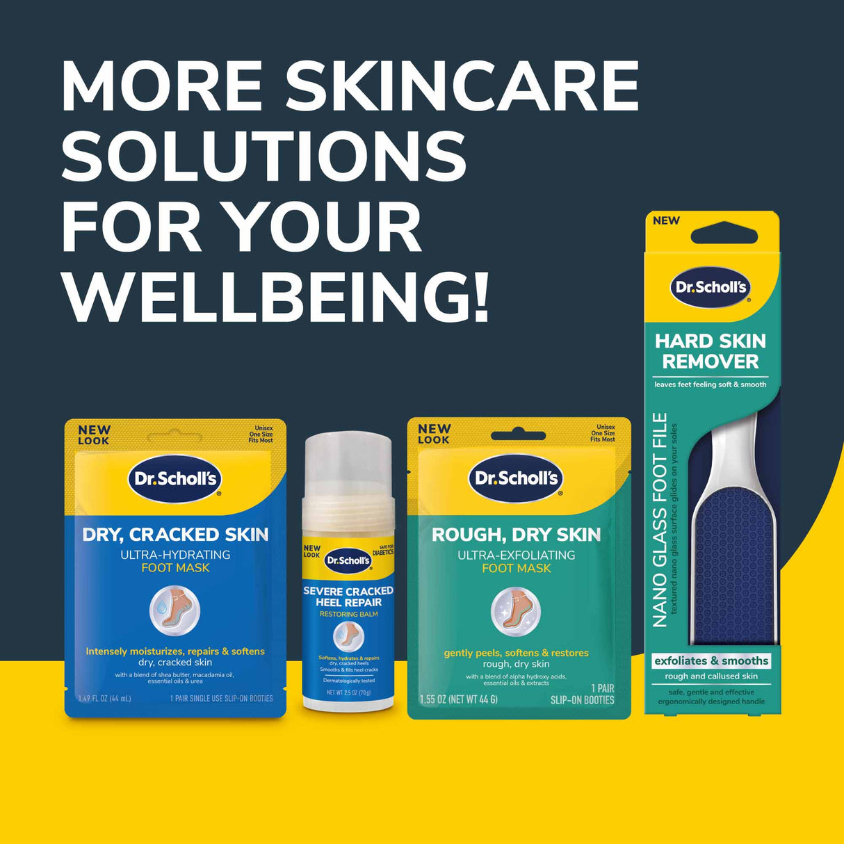 Tired Achy Feet Soothing & Reviving Foot Mask DrScholls