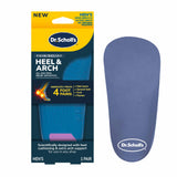 image for the front of packaging and of the insole of the heel & arch pain insole