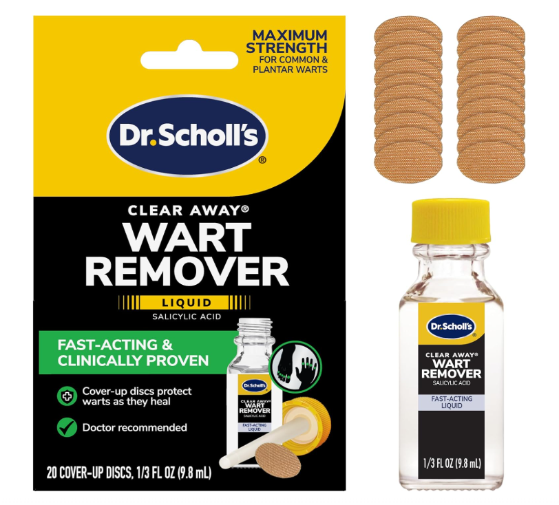 Clear Away Fast-Acting Liquid Wart Remover