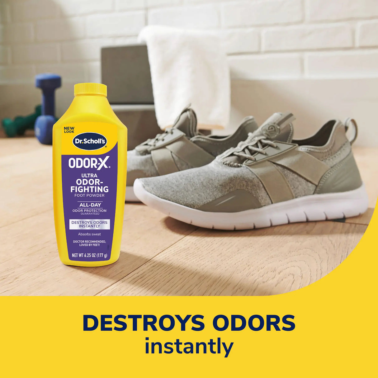 Odor-X® Ultra Odor-Fighting Foot Powder