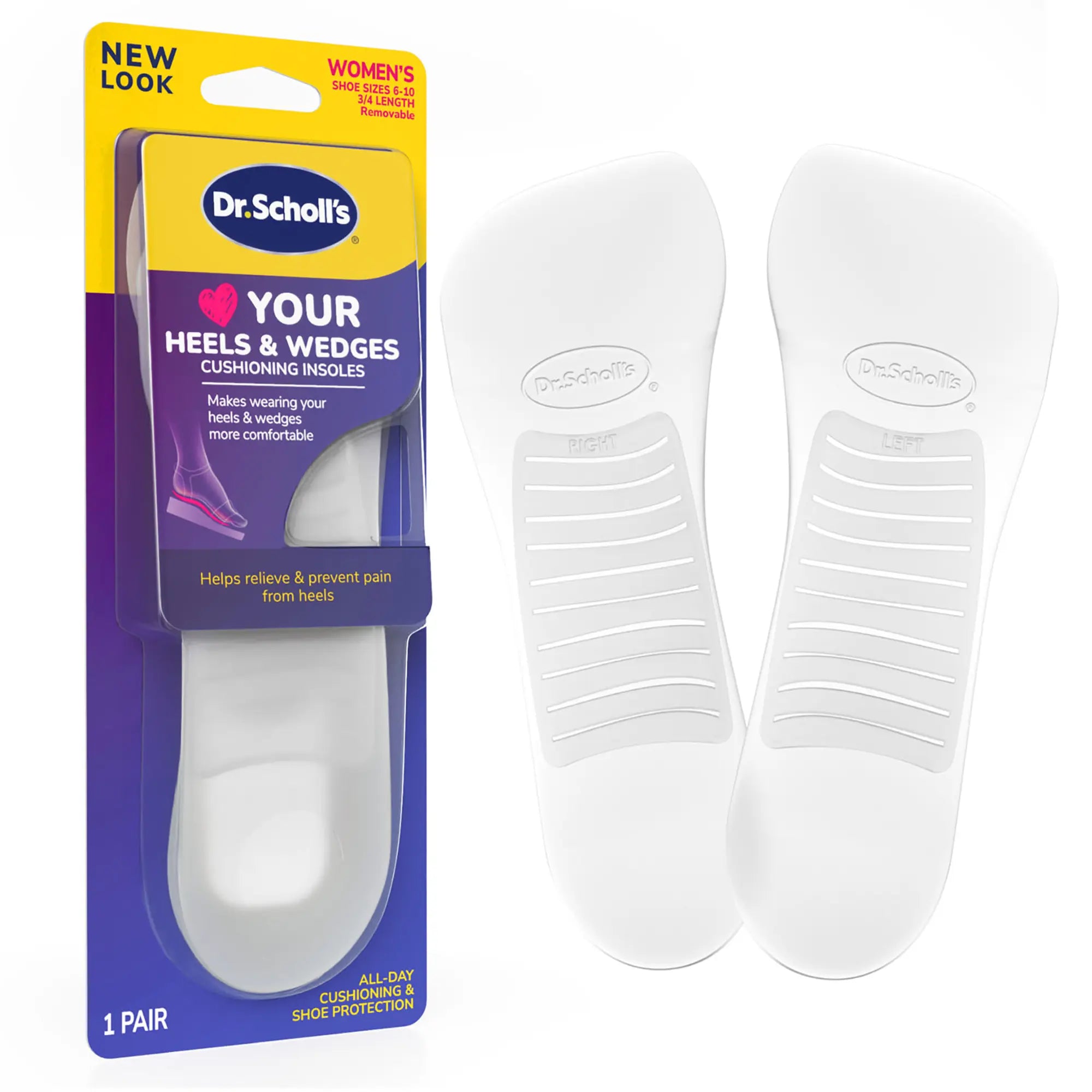 Love Your HEELS WEDGES 3/4 Length Insoles – DrScholls