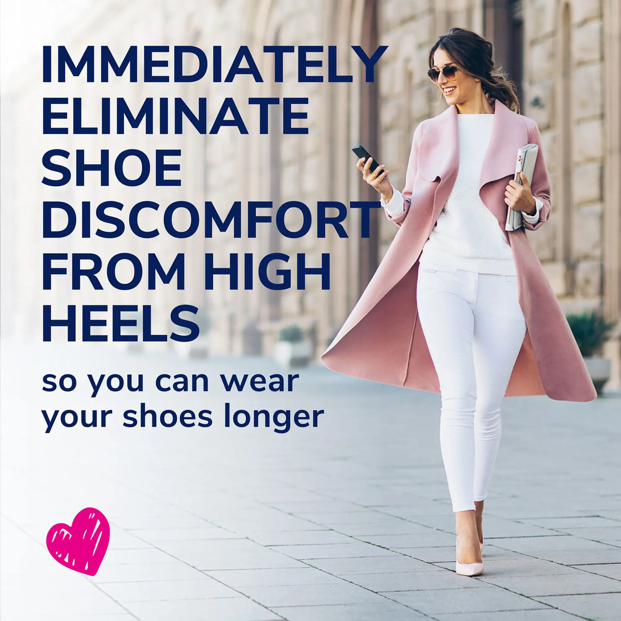 Love Your HEELS & WEDGES 3/4 Length Insoles