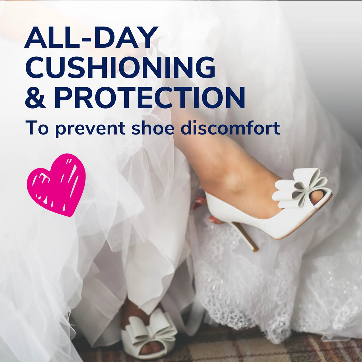 Love Your HEELS & WEDGES 3/4 Length Insoles