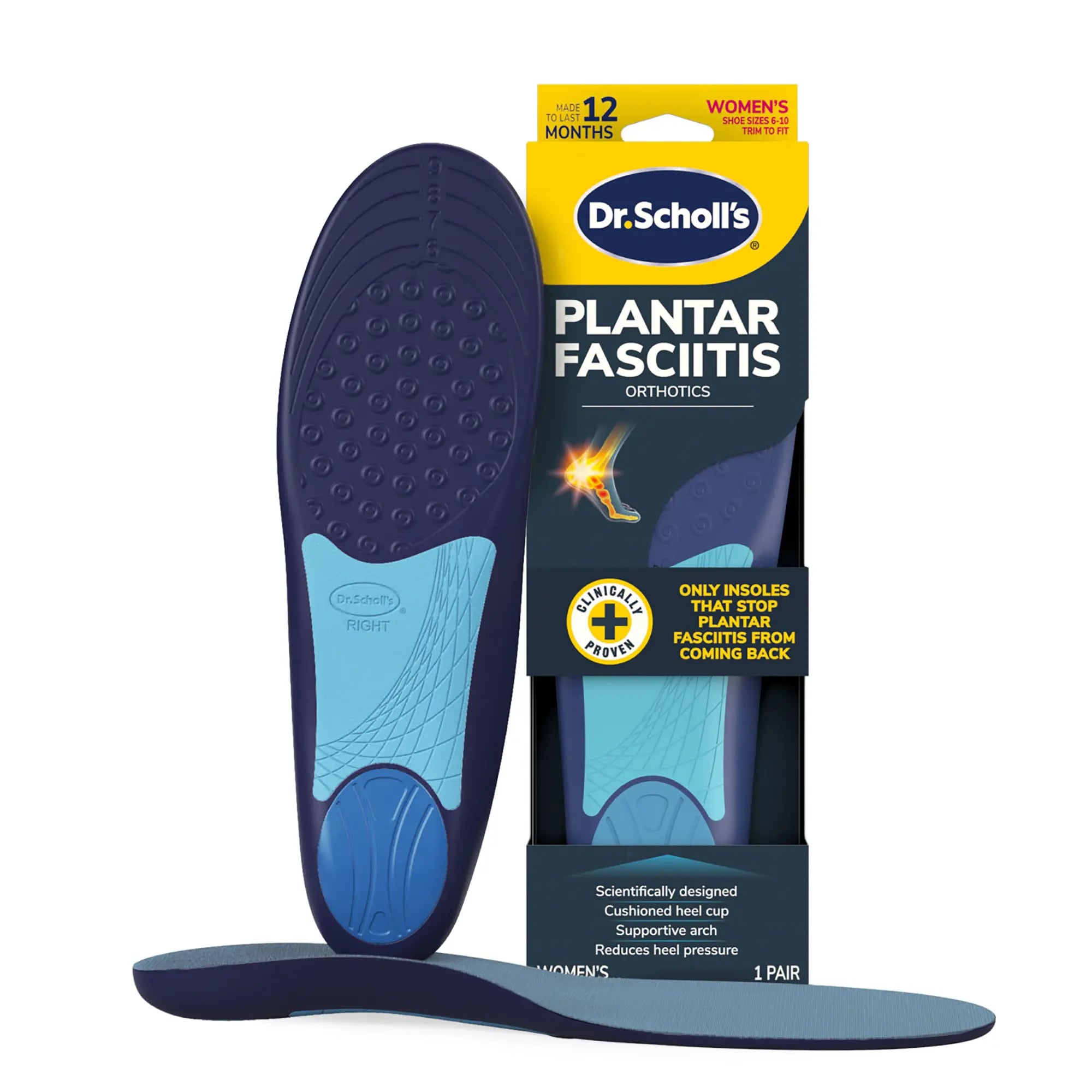 plantar fasciitis dr scholl's to the point walking shoe