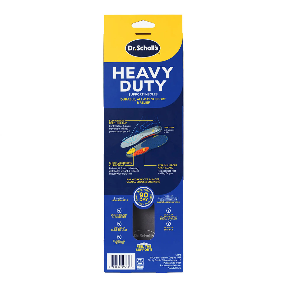 Heavy Duty Support Insoles