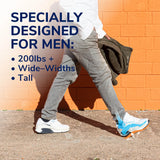 Extra Comfort All-Day Insoles with Massaging Gel® Men's