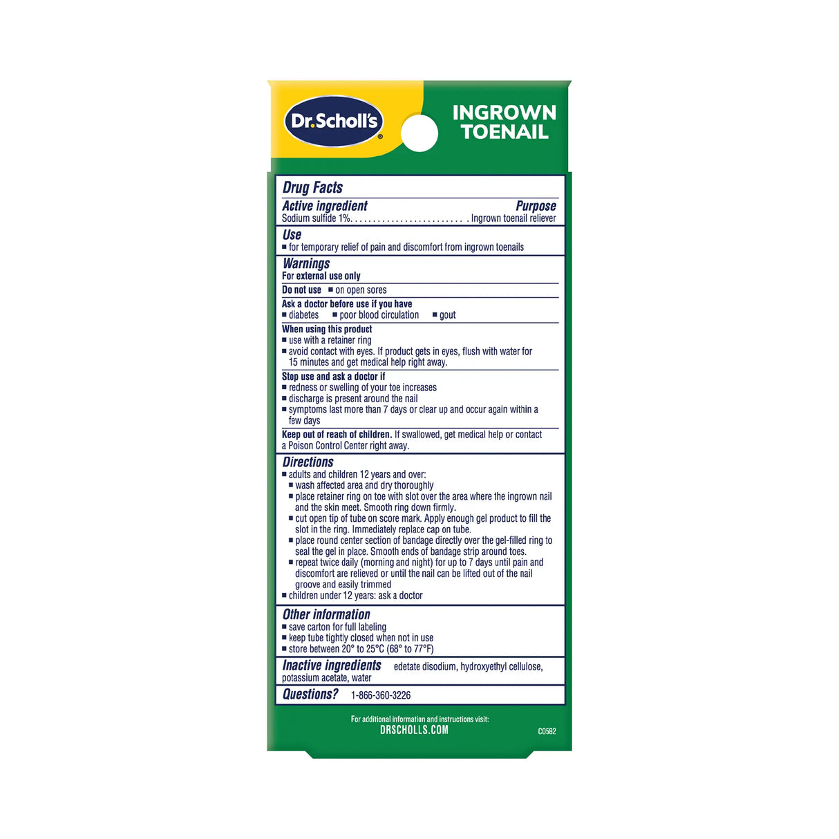 Ingrown Toenail Pain Reliever