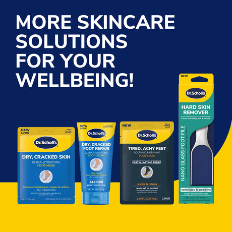 Assorted Dr. Scholl's foot care products, including callus remover gel kit
