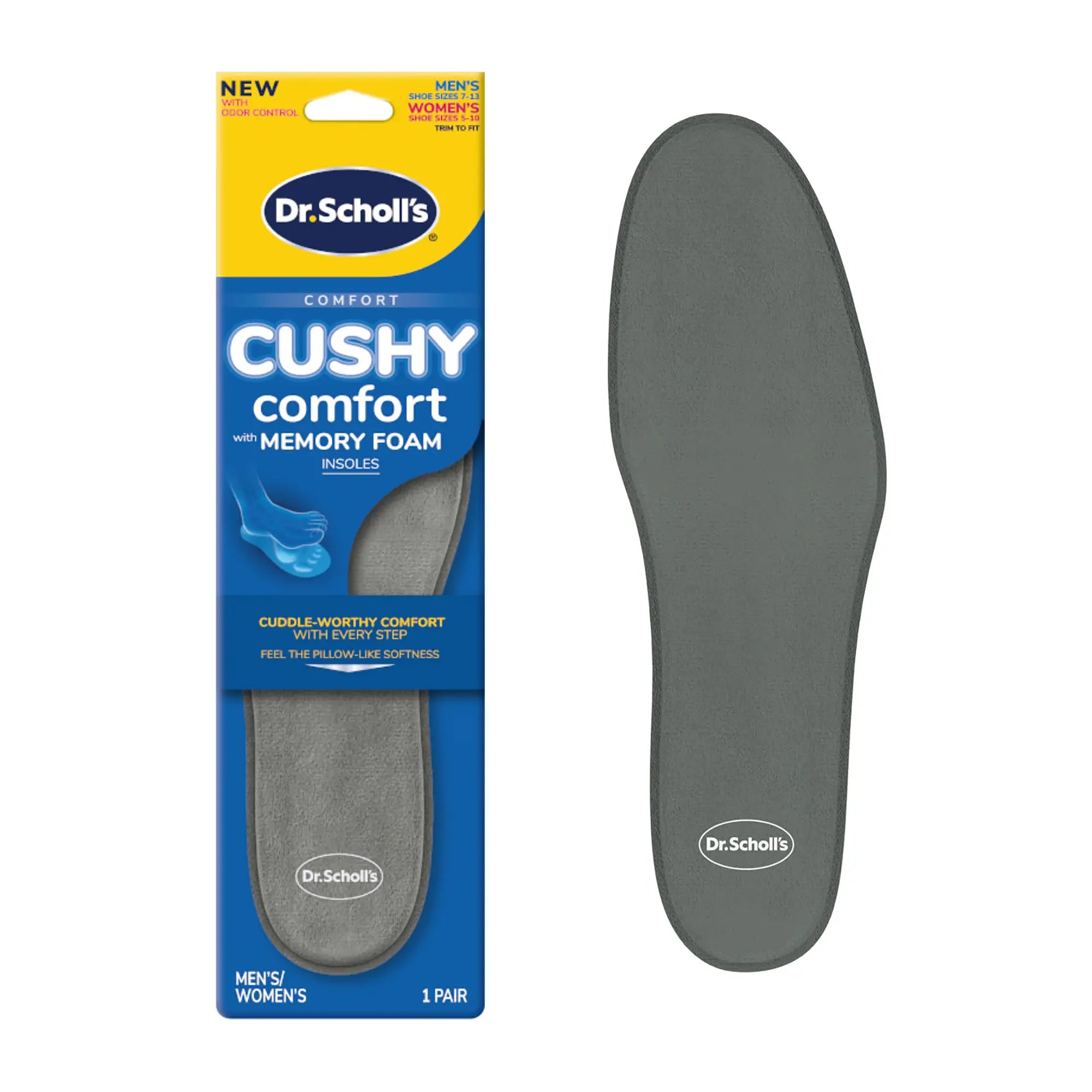 Cushy Comfort with Memory Foam Insoles – DrScholls
